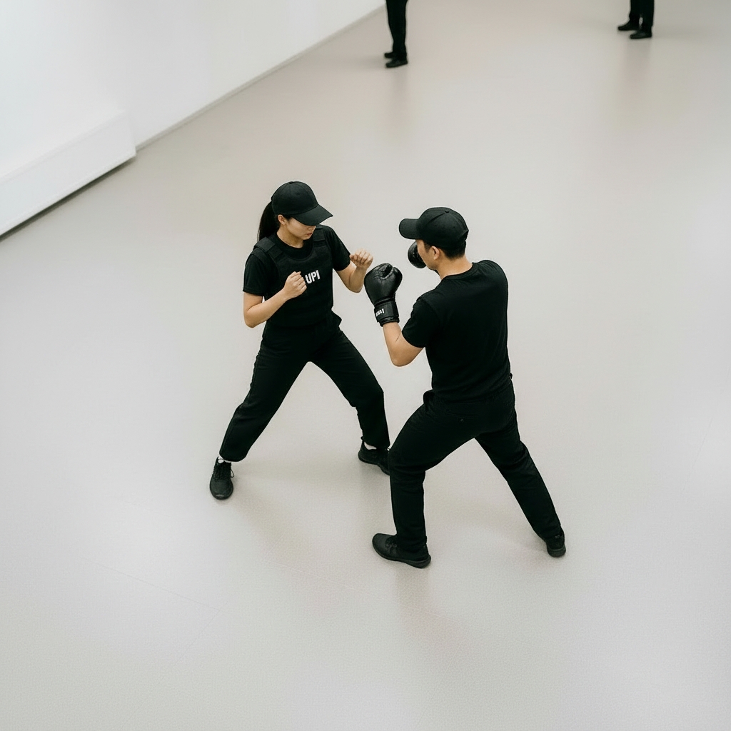 基礎防御動作トレーニングのイメージ