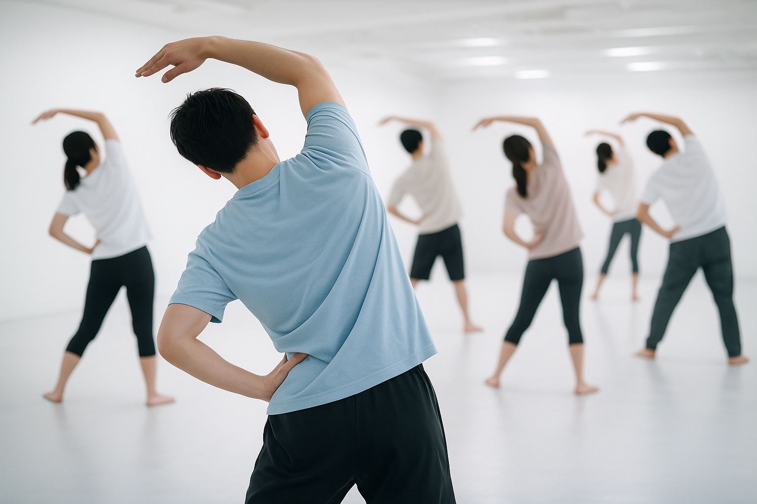 シューズとタオル、ノートなど戦術的フィットネスを連想させる静物