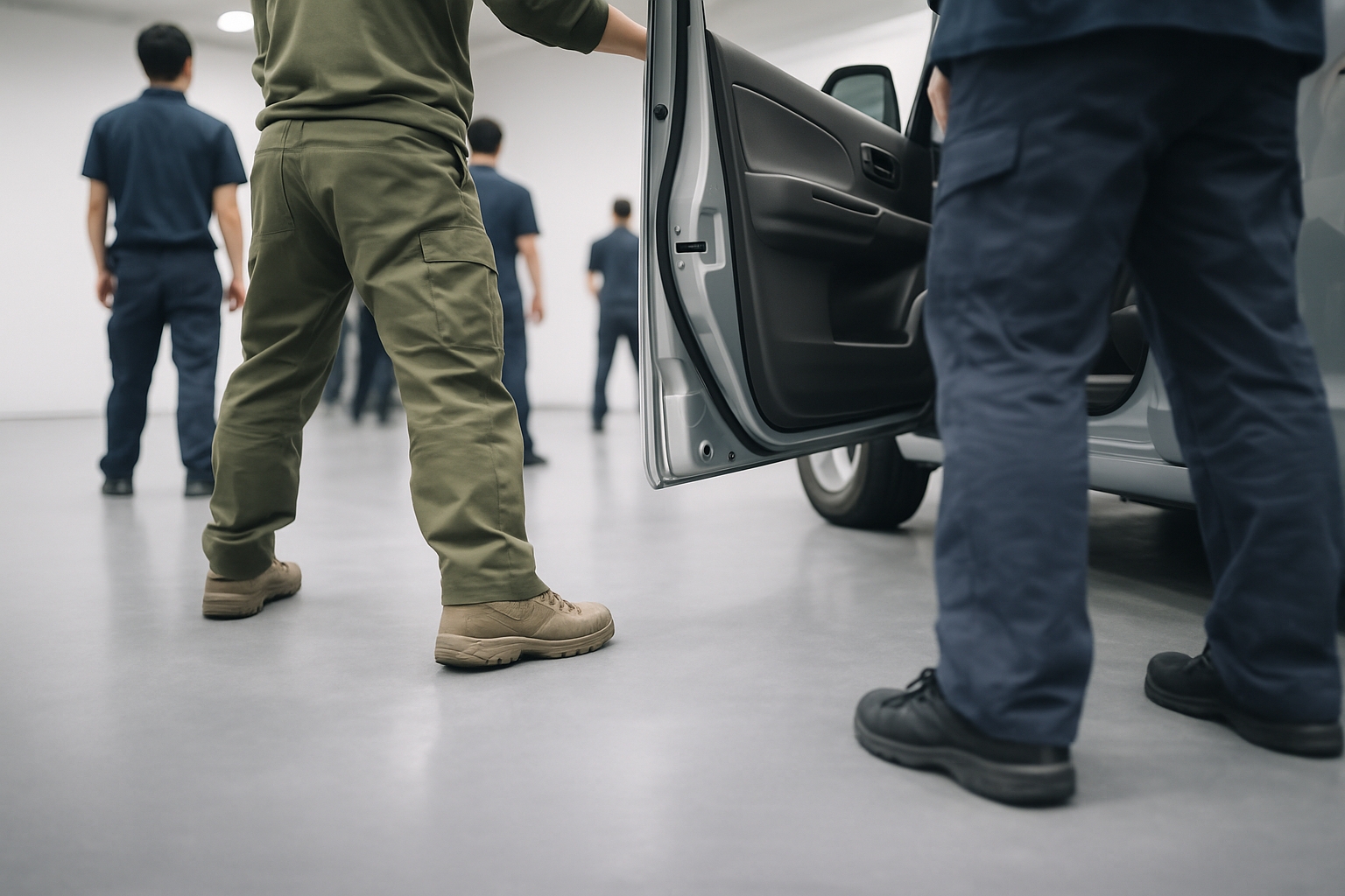 オフロードインストラクターと整備アドバイザーのイメージ